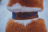 Handmade Blue Dog Collar with Personalized Name 2