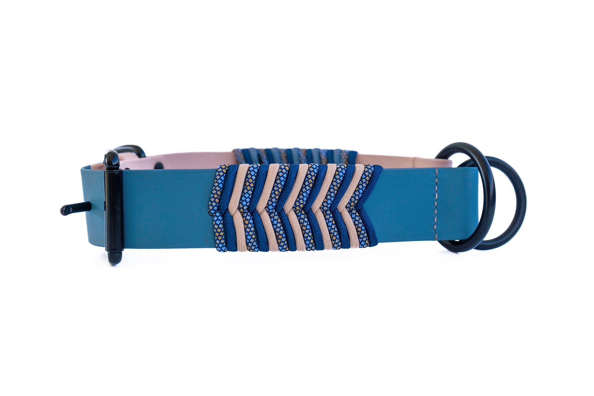 Biothane® w/ Paracord Wrap Dog Collar