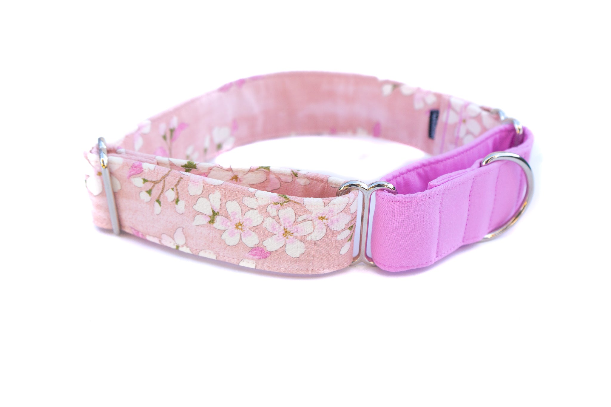 Blossoms (Pink) Dog Collar