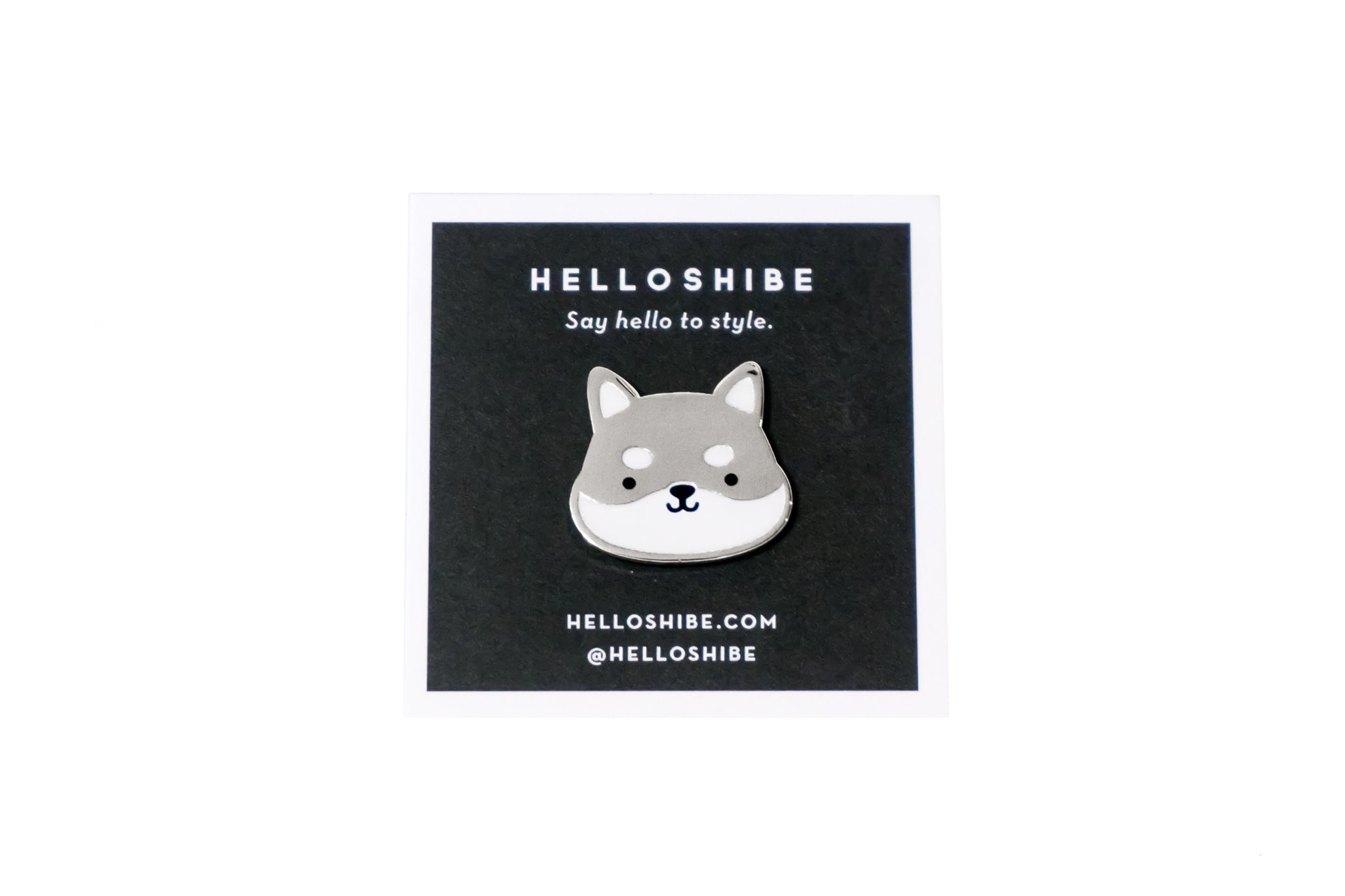 Helloshibe Logo Pin