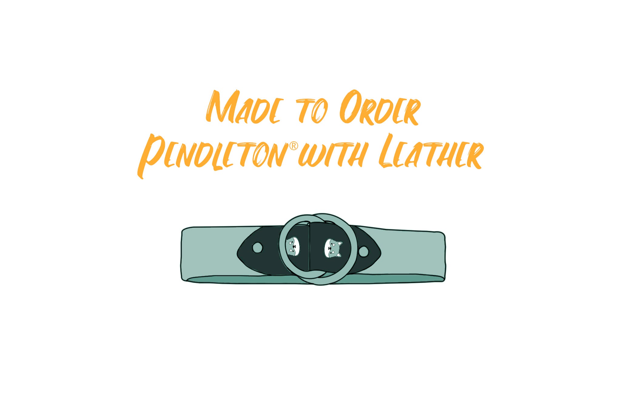 Pendleton® Collar w/ Leather